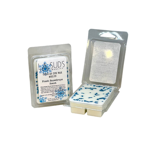 Cold As Ice Holiday Wax Melt-Fresh Snowdrops Scent