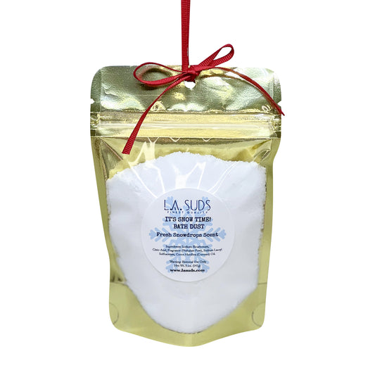 It's Snow Time! Holiday Bath Fizzy Dust-Fresh Snowdrop Scent