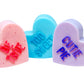 People are Talking Valentine's Heart Soap Set-Skittles Candy Scented