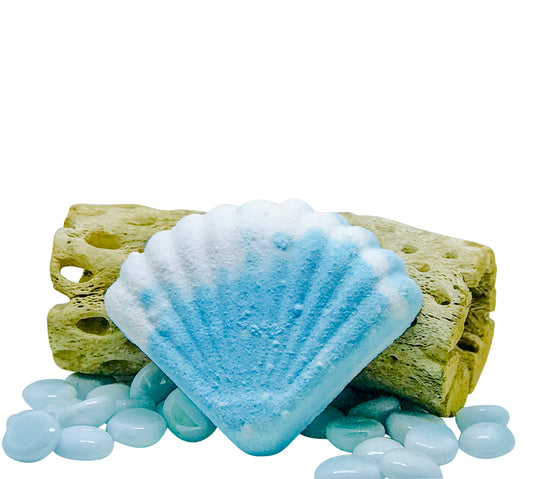 Malibu Seashell Bath Bomb-Fresh Capri Ocean
