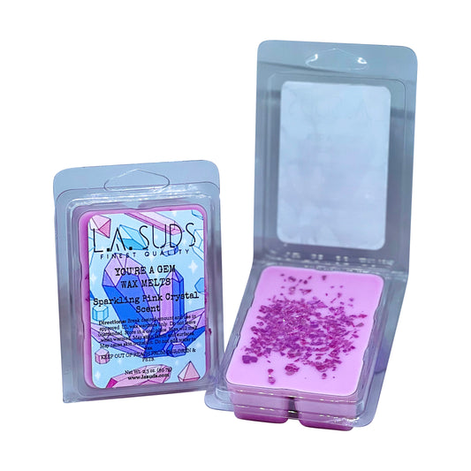 You're a Gem Wax Melts-Bright Pink Crystal Scent