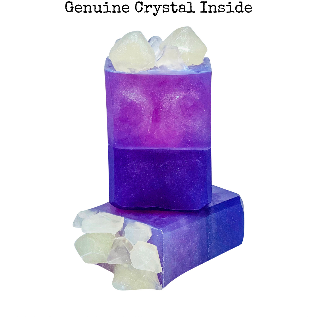 You're a Gem Crystal Soap-Violet Euphoria Crystal Scent