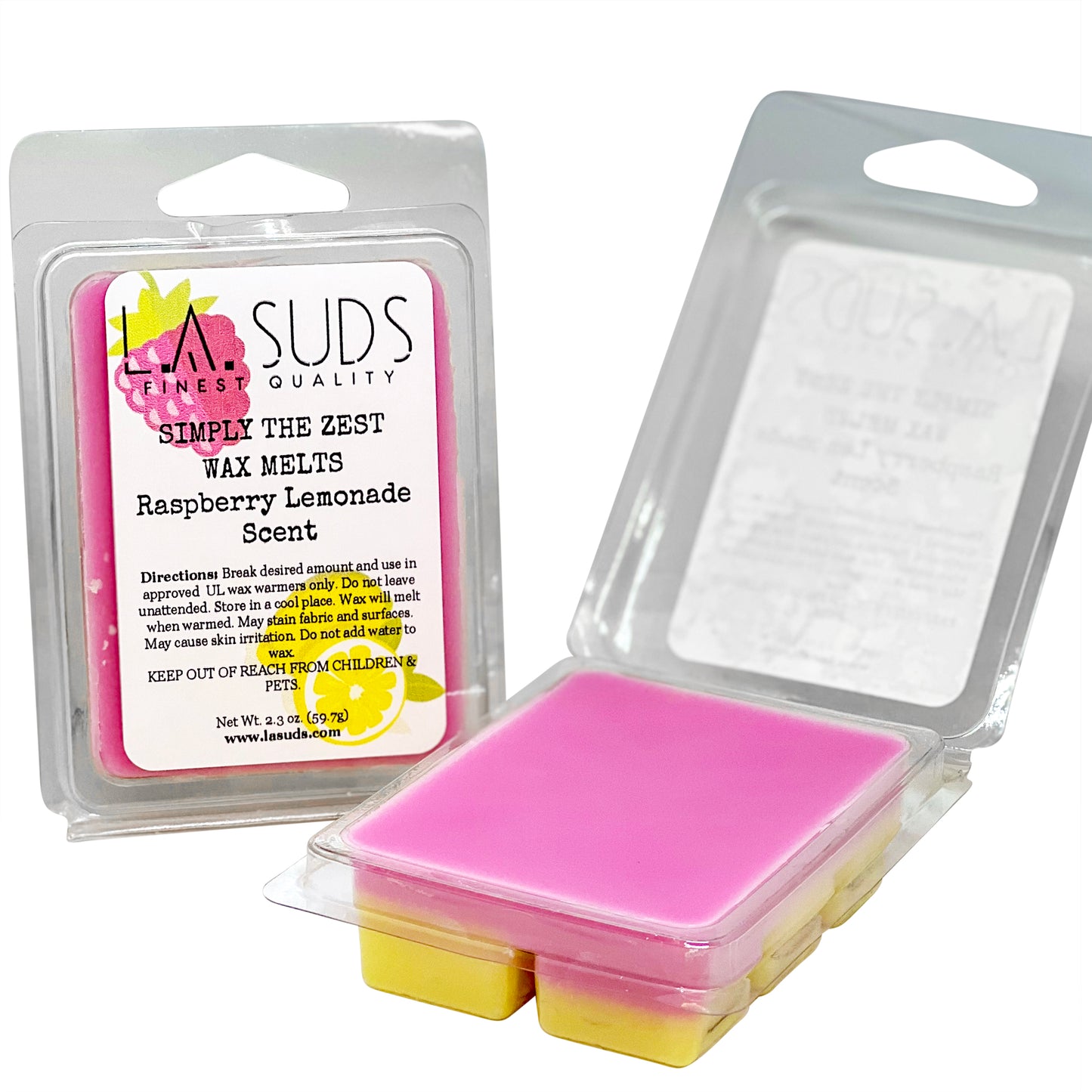 Simply the Zest Summer Wax Melts-Raspberry Lemonade