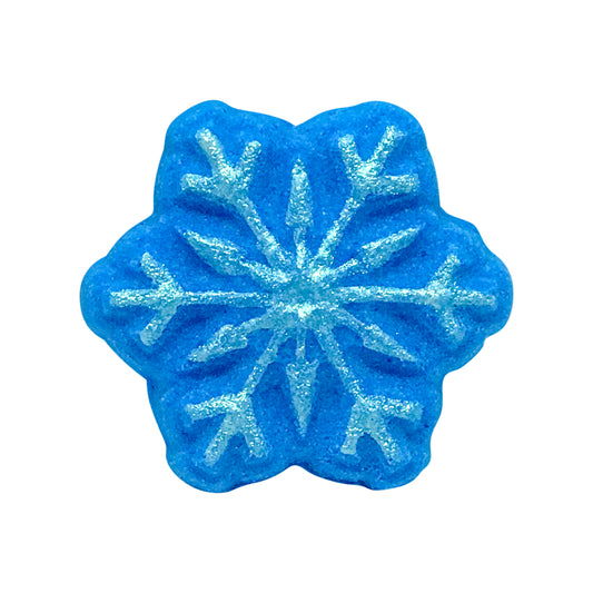 Cold As Ice Holiday Bath Bomb- Frost, Vanilla, Fresh Snow Scent