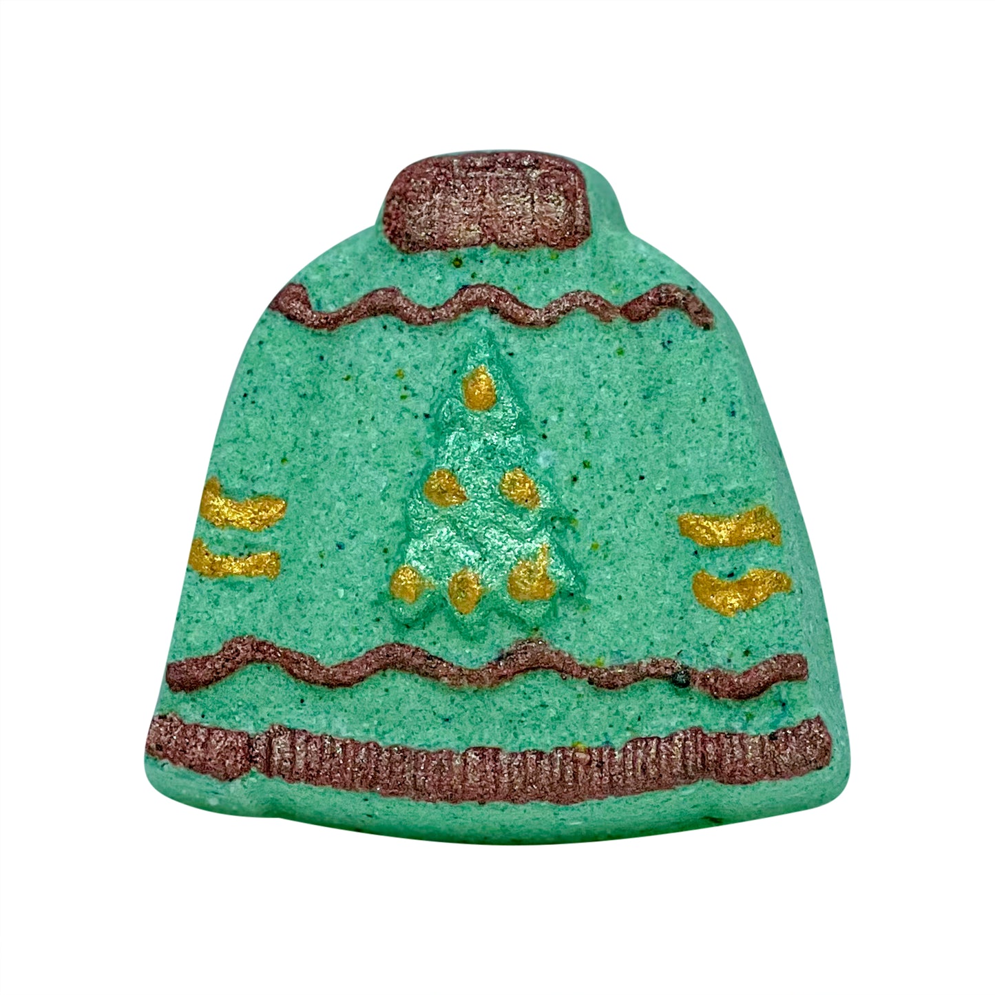 Fleece Navidad Ugly Sweater Holiday Bath Bomb-Irish Springs Scent